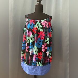#C079 Women's Modlily Tankini Top, Size 3X